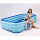 118'' Inflatable Swimming Pool Kids Children Adult Family Outdoor Water Play