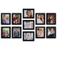 11Pcs Creative Cardboard 7 inch Photo Wall DIY Combination Photo Frame Wall