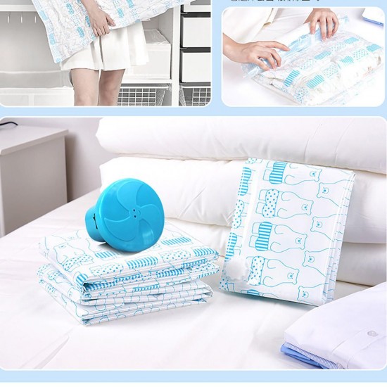 11Pcs Travel Vacuum Storage Bags Space Saver Bag for Clothes Comforters Blankets Mattress Pillows With Pump 11Pcs Travel Vacuum Storage Bags Space Saver Bag for Clothes Comforters Blankets Mattress Pillows With Pump