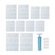 11Pcs Travel Vacuum Storage Bags Space Saver Bag for Clothes Comforters Blankets Mattress Pillows With Pump 11Pcs Travel Vacuum Storage Bags Space Saver Bag for Clothes Comforters Blankets Mattress Pillows With Pump