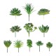 11Pcs/Set Artificial Succulent Flower Floral Plants Home Garden DIY Landscape Decorations 11Pcs/Set Artificial Succulent Flower Floral Plants Home Garden DIY Landscape Decorations
