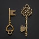 11pcs Mixed Antique Vtg old look Ornate Bronze Skeleton Keys Lot Pendant Fancy Heart Decorations 11pcs Mixed Antique Vtg old look Ornate Bronze Skeleton Keys Lot Pendant Fancy Heart Decorations