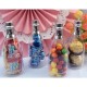 12 Clear Fillable Cham pagne Bottles Candy Boxes Wedding Party Shower Favors