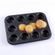 12 Grid Cake Mold Pan Muffin Cupcake Bakeware Oven Tray Mould