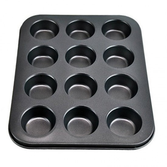 12 Grid Cake Mold Pan Muffin Cupcake Bakeware Oven Tray Mould 12 Grid Cake Mold Pan Muffin Cupcake Bakeware Oven Tray Mould