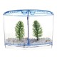1/2 Grids Mini Betta Aquarium Fish Tank Isolation Box Portable With Divider 1/2 Grids Mini Betta Aquarium Fish Tank Isolation Box Portable With Divider