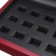 12 Holes Wooden Box For Championship Ring Collection Display Red Black 12 Holes Wooden Box For Championship Ring Collection Display Red Black