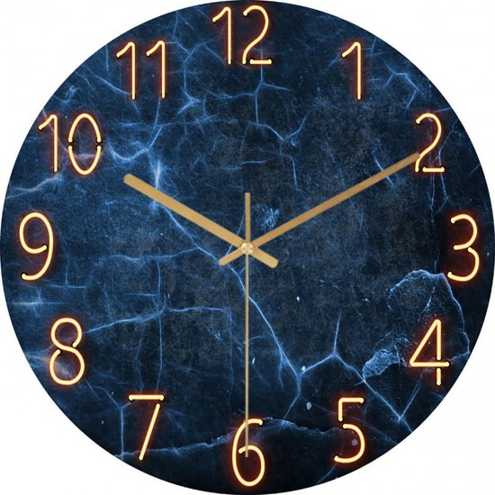 12 Inch Fashion Glass Quartz Clock Home Living Quiet Silent Simple Clock 12 Inch Fashion Glass Quartz Clock Home Living Quiet Silent Simple Clock