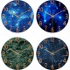 12 Inch Fashion Glass Quartz Clock Home Living Quiet Silent Simple Clock 12 Inch Fashion Glass Quartz Clock Home Living Quiet Silent Simple Clock