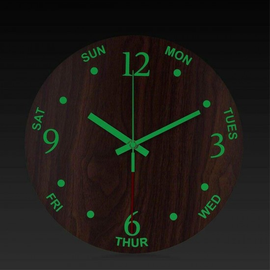 12 Inch Luminous Wall Clock Quartz Clocks Home Bedroom Decorations Glow In The Dark 12 Inch Luminous Wall Clock Quartz Clocks Home Bedroom Decorations Glow In The Dark