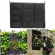 12 Pockets Vertical Garden Hanging Felt Planter Wall Mount Indoor Outdoor Aeration Growing Bag