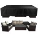 12 seater Furniture Cover Waterproof Outdoor Garden Table Polyester Rectangular Protective Dust Proof Cover 350 x 260 x 90cm 12 seater Furniture Cover Waterproof Outdoor Garden Table Polyester Rectangular Protective Dust Proof Cover 350 x 260 x 90cm