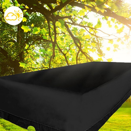 12 seater Furniture Cover Waterproof Outdoor Garden Table Polyester Rectangular Protective Dust Proof Cover 350 x 260 x 90cm 12 seater Furniture Cover Waterproof Outdoor Garden Table Polyester Rectangular Protective Dust Proof Cover 350 x 260 x 90cm