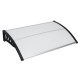 120 x 75 cm Plastic Canopy Awning Shelter Waterproof Rack for Shelf House Yard Roof 120 x 75 cm Plastic Canopy Awning Shelter Waterproof Rack for Shelf House Yard Roof