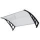 120 x 75 cm Plastic Canopy Awning Shelter Waterproof Rack for Shelf House Yard Roof 120 x 75 cm Plastic Canopy Awning Shelter Waterproof Rack for Shelf House Yard Roof