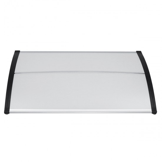 120 x 75 cm Plastic Canopy Awning Shelter Waterproof Rack for Shelf House Yard Roof 120 x 75 cm Plastic Canopy Awning Shelter Waterproof Rack for Shelf House Yard Roof