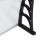 120 x 75 cm Plastic Canopy Awning Shelter Waterproof Rack for Shelf House Yard Roof 120 x 75 cm Plastic Canopy Awning Shelter Waterproof Rack for Shelf House Yard Roof