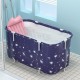 120*55*50CM Large Bath Sauna Adult Folding Bathtub Barrel SPA Household Family Tub 120*55*50CM Large Bath Sauna Adult Folding Bathtub Barrel SPA Household Family Tub
