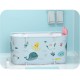 120*55*50CM Large Bath Sauna Adult Folding Bathtub Barrel SPA Household Family Tub 120*55*50CM Large Bath Sauna Adult Folding Bathtub Barrel SPA Household Family Tub