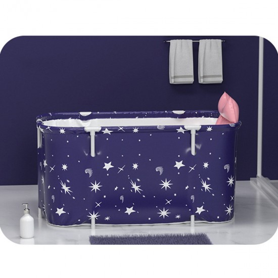 120*55*50CM Large Bath Sauna Adult Folding Bathtub Barrel SPA Household Family Tub 120*55*50CM Large Bath Sauna Adult Folding Bathtub Barrel SPA Household Family Tub