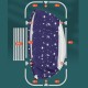 120*55*50CM Large Bath Sauna Adult Folding Bathtub Barrel SPA Household Family Tub 120*55*50CM Large Bath Sauna Adult Folding Bathtub Barrel SPA Household Family Tub