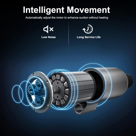 120W 5000PA Portable Car Home Wireless Hand-Helded Vacuum Cleaner Strong Suction Fast Charge 120W 5000PA Portable Car Home Wireless Hand-Helded Vacuum Cleaner Strong Suction Fast Charge