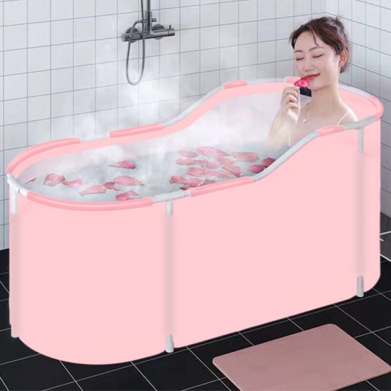 120x70x60cm Folding Bathtub Portable PVC Water Tub Outdoor Room Adult Spa Bath 120x70x60cm Folding Bathtub Portable PVC Water Tub Outdoor Room Adult Spa Bath