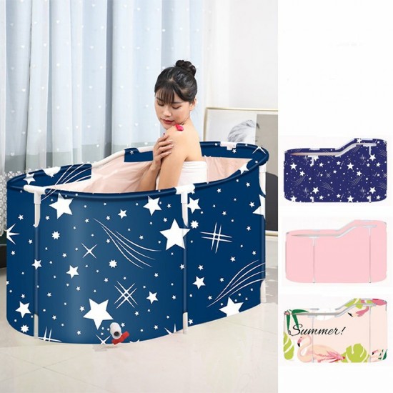 120x70x60cm Folding Bathtub Portable PVC Water Tub Outdoor Room Adult Spa Bath 120x70x60cm Folding Bathtub Portable PVC Water Tub Outdoor Room Adult Spa Bath
