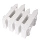 12/24PCS Outdoor PVC Plastic White Fence Garden Flowerpot Parterre Fence Decoration