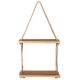 1/2/3Tier Wooden Wall Mounted Rope Floating Storage Shelf Kitchen Rack Hanging Shelves Holder 1/2/3Tier Wooden Wall Mounted Rope Floating Storage Shelf Kitchen Rack Hanging Shelves Holder