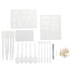 127PCS Silicone Pendant Mould Jewelry Making Necklace DIY Mold Set Craft Easy 127PCS Silicone Pendant Mould Jewelry Making Necklace DIY Mold Set Craft Easy