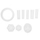 127PCS Silicone Pendant Mould Jewelry Making Necklace DIY Mold Set Craft Easy 127PCS Silicone Pendant Mould Jewelry Making Necklace DIY Mold Set Craft Easy