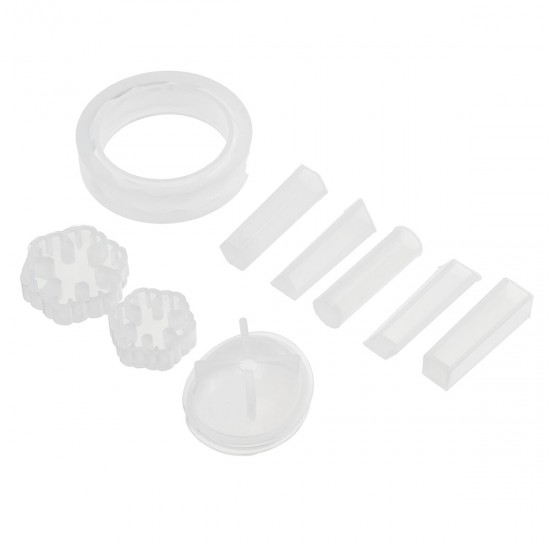 127PCS Silicone Pendant Mould Jewelry Making Necklace DIY Mold Set Craft Easy 127PCS Silicone Pendant Mould Jewelry Making Necklace DIY Mold Set Craft Easy