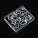129Pcs Resin Casting Molds Kit Silicone Mold Jewelry Pendant Mould Set