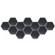 12Pcs 18.4cm Mirror Wall Sticker Hexagon Removable Acrylic 3D Mirror Self Adhesive DIY Decor 12Pcs 18.4cm Mirror Wall Sticker Hexagon Removable Acrylic 3D Mirror Self Adhesive DIY Decor