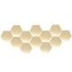 12Pcs 18.4cm Mirror Wall Sticker Hexagon Removable Acrylic 3D Mirror Self Adhesive DIY Decor 12Pcs 18.4cm Mirror Wall Sticker Hexagon Removable Acrylic 3D Mirror Self Adhesive DIY Decor