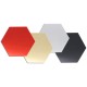 12Pcs 18.4cm Mirror Wall Sticker Hexagon Removable Acrylic 3D Mirror Self Adhesive DIY Decor 12Pcs 18.4cm Mirror Wall Sticker Hexagon Removable Acrylic 3D Mirror Self Adhesive DIY Decor
