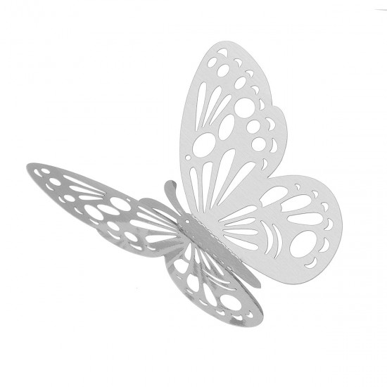 12Pcs 3D Butterfly Wall Sticker Home Decor DIY Butterfly Fridge Sticker Party Wedding Room Decor