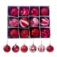 12Pcs 50mm Christmas Tree Ball Baubles Decoration Xmas Hanging Party Ornaments 12Pcs 50mm Christmas Tree Ball Baubles Decoration Xmas Hanging Party Ornaments