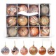 12Pcs 50mm Christmas Tree Ball Baubles Decoration Xmas Hanging Party Ornaments