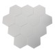 12Pcs 8cm Mirror Wall Sticker Hexagon Removable Acrylic 3D Mirror DIY Home Room Decor Art 12Pcs 8cm Mirror Wall Sticker Hexagon Removable Acrylic 3D Mirror DIY Home Room Decor Art