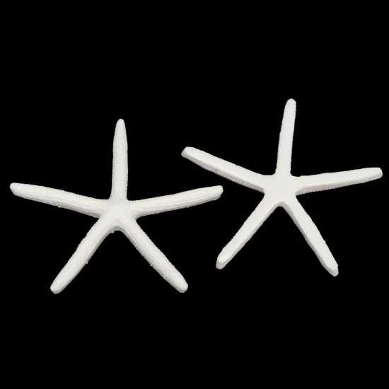 12Pcs Beautiful White Finger Starfish 3-4 inch Beach Wedding Coastal Decorations 12Pcs Beautiful White Finger Starfish 3-4 inch Beach Wedding Coastal Decorations
