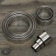 12Pcs DIY Round Stainless Steel Mousse Circle Ring Molds Cake Cookie Pastry Baking Cutter Mould Set 12Pcs DIY Round Stainless Steel Mousse Circle Ring Molds Cake Cookie Pastry Baking Cutter Mould Set
