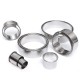 12Pcs DIY Round Stainless Steel Mousse Circle Ring Molds Cake Cookie Pastry Baking Cutter Mould Set