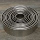 12Pcs DIY Round Stainless Steel Mousse Circle Ring Molds Cake Cookie Pastry Baking Cutter Mould Set 12Pcs DIY Round Stainless Steel Mousse Circle Ring Molds Cake Cookie Pastry Baking Cutter Mould Set