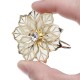 12Pcs Floral Alloy Rings Napkin Holder Dinner Wedding Towel Ring Party Table Decor Supplies