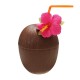 12Pcs Plastic Coconut Pineapple Cup w/ Straw Tropical Hawaiian Luau Hula Beach Pool Party Cup Decor 12Pcs Plastic Coconut Pineapple Cup w/ Straw Tropical Hawaiian Luau Hula Beach Pool Party Cup Decor