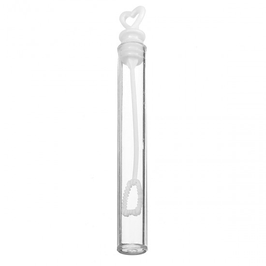 12Pcs Plastic Heart Bubble Blowing Tubes Bubble Bottle Decoration for Party Festival 12Pcs Plastic Heart Bubble Blowing Tubes Bubble Bottle Decoration for Party Festival