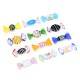12Pcs Vintage Murano Glass Sweets Candy Christmas Decorations Kids Ornament