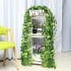 12Pcs/Set 2.4m Artificial Vine Plant Foliage Simulation Green Leaves Rattan Cafe Bar Decorations 12Pcs/Set 2.4m Artificial Vine Plant Foliage Simulation Green Leaves Rattan Cafe Bar Decorations